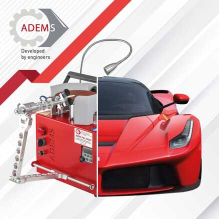 Ferrari among the grinding machines ADEMS Full Drive